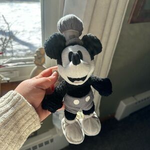 Y2K Steamboat Willie Millenium Bean Bag Mickey Mouse